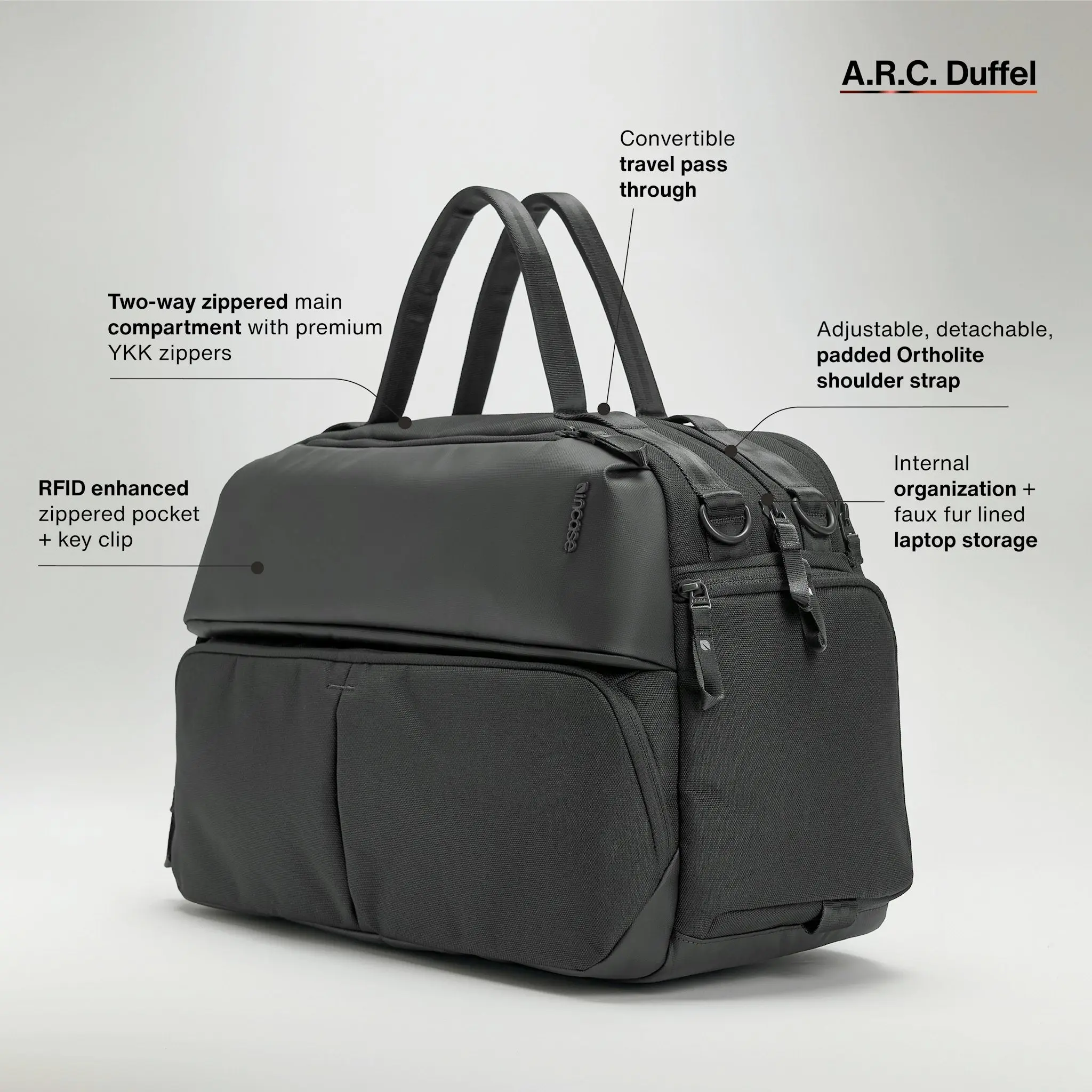 Incase A.R.C. Duffel - 40L - Image 3
