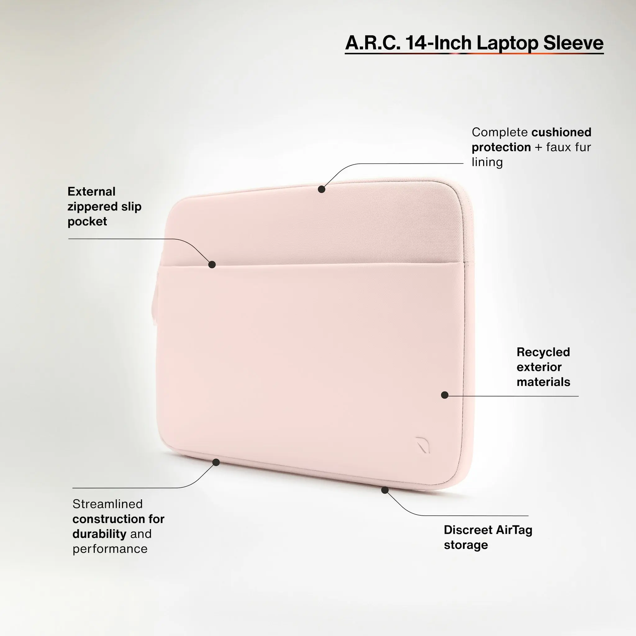 Incase A.R.C. Sleeve for 14-inch Laptop - Image 4