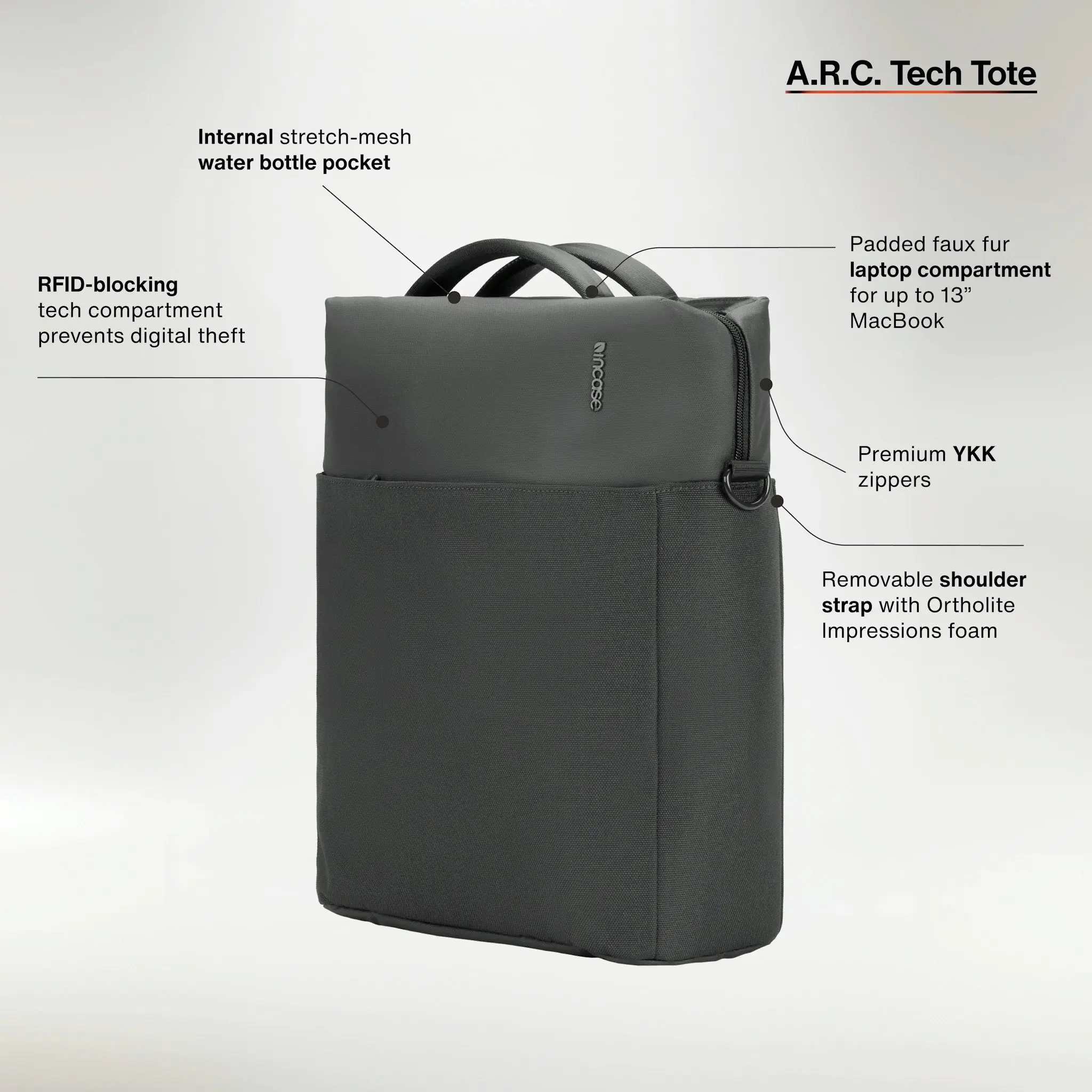 A.R.C. Tech Tote With ReSpun 100% Recycled Polyester 14L - Image 3