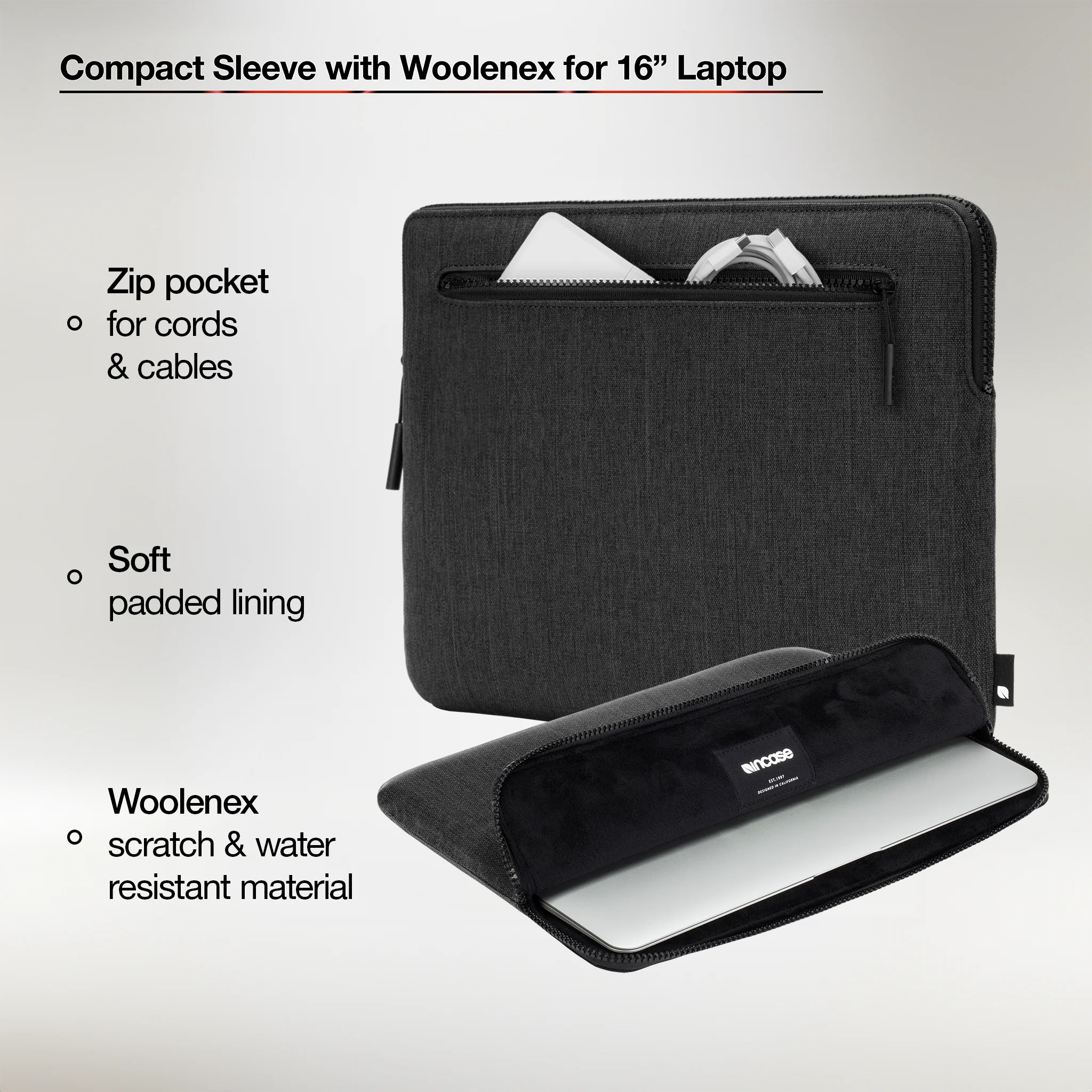 Incase Compact Sleeve for 16-inch Laptop - Image 12