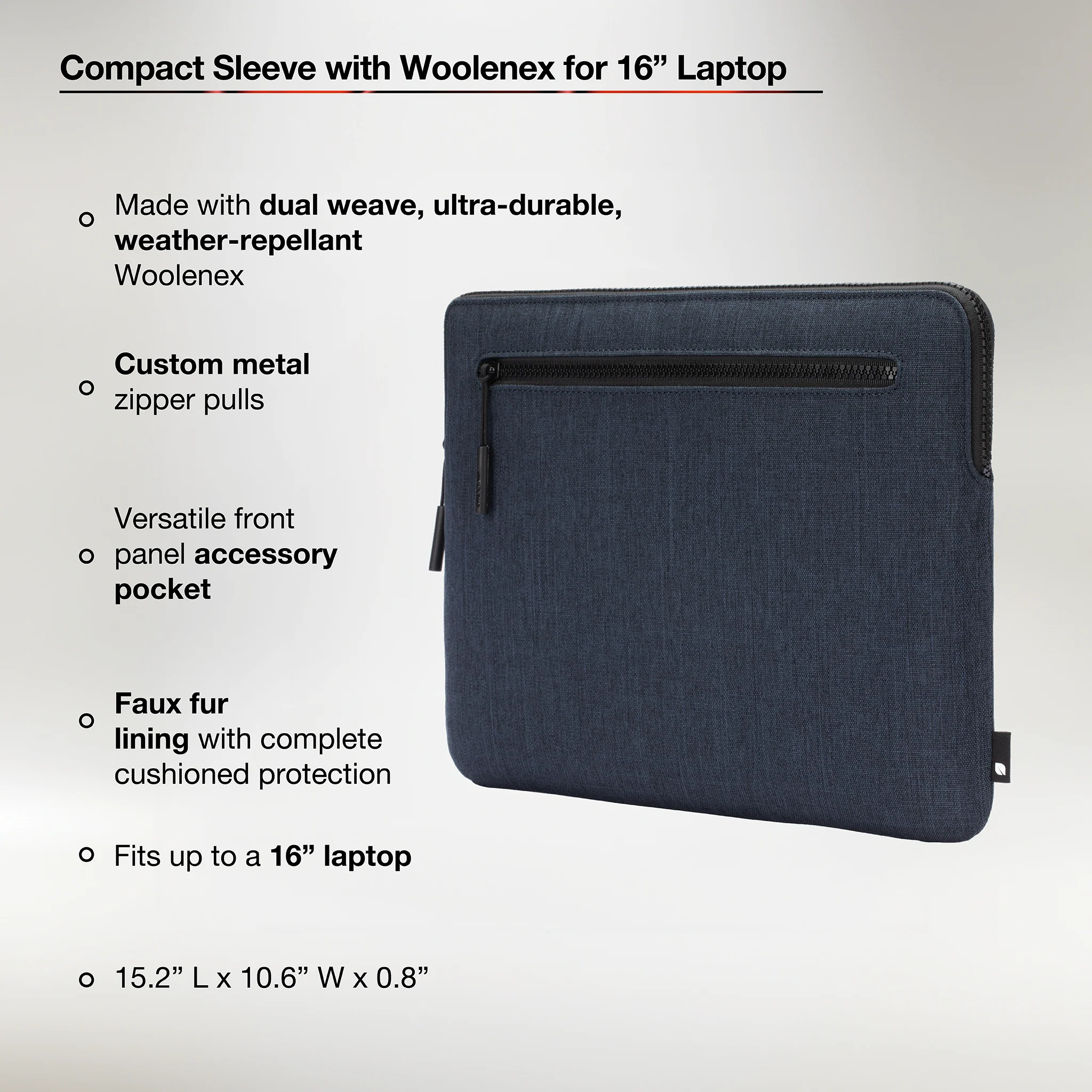 Incase Compact Sleeve for 16-inch Laptop - Image 3