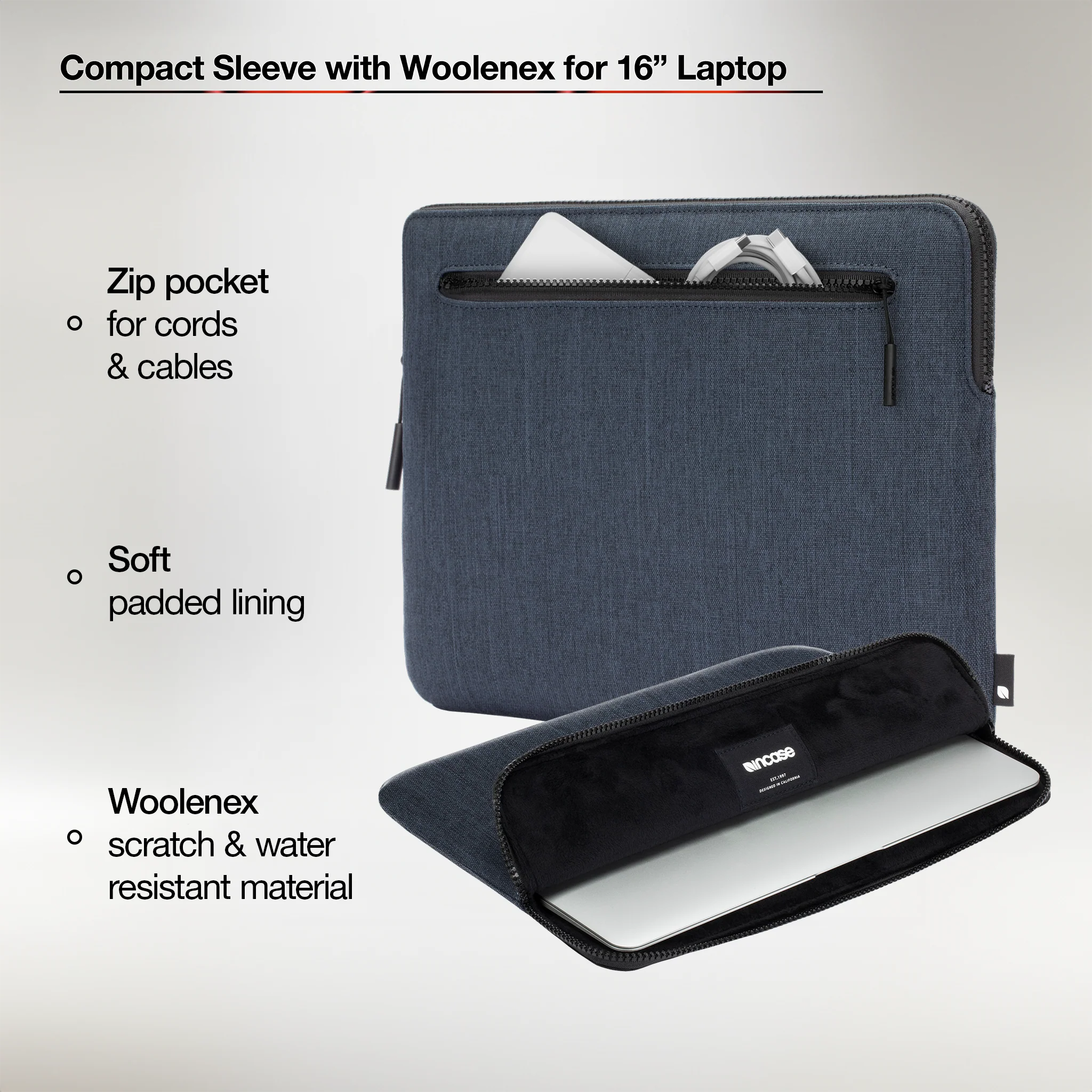 Incase Compact Sleeve for 16-inch Laptop - Image 4