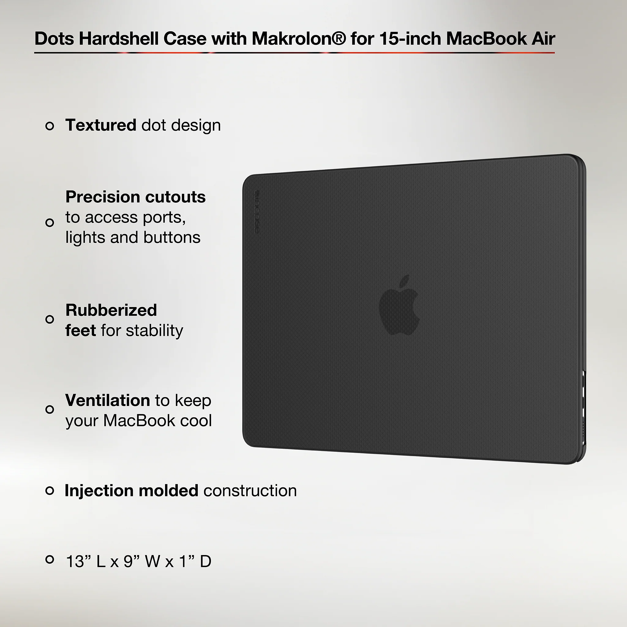 Incase Dots Hardshell with Makrolon® for MacBook Air 15" - Image 10