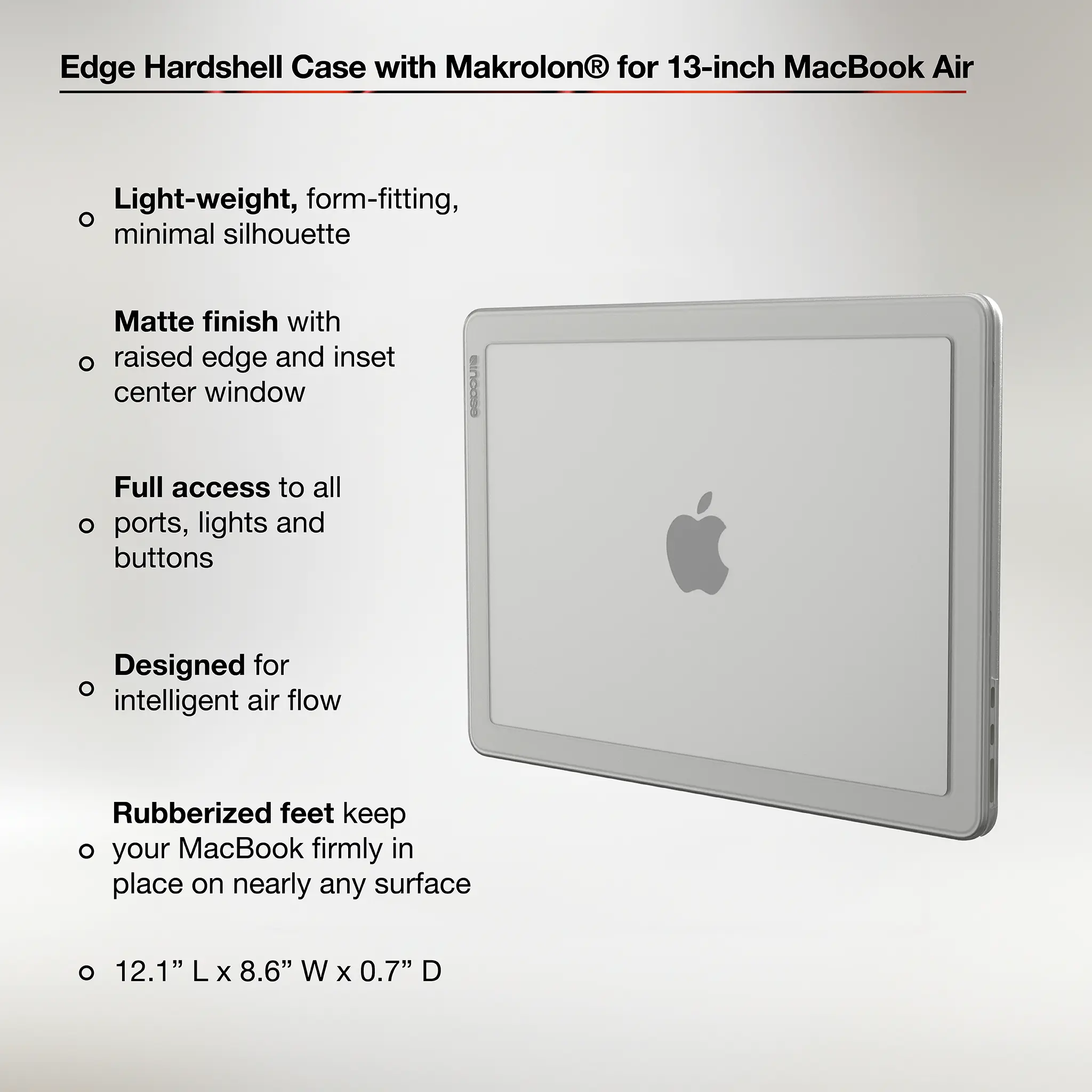 Incase Edge Hardshell with Makrolon® for MacBook Air 13" - Image 11