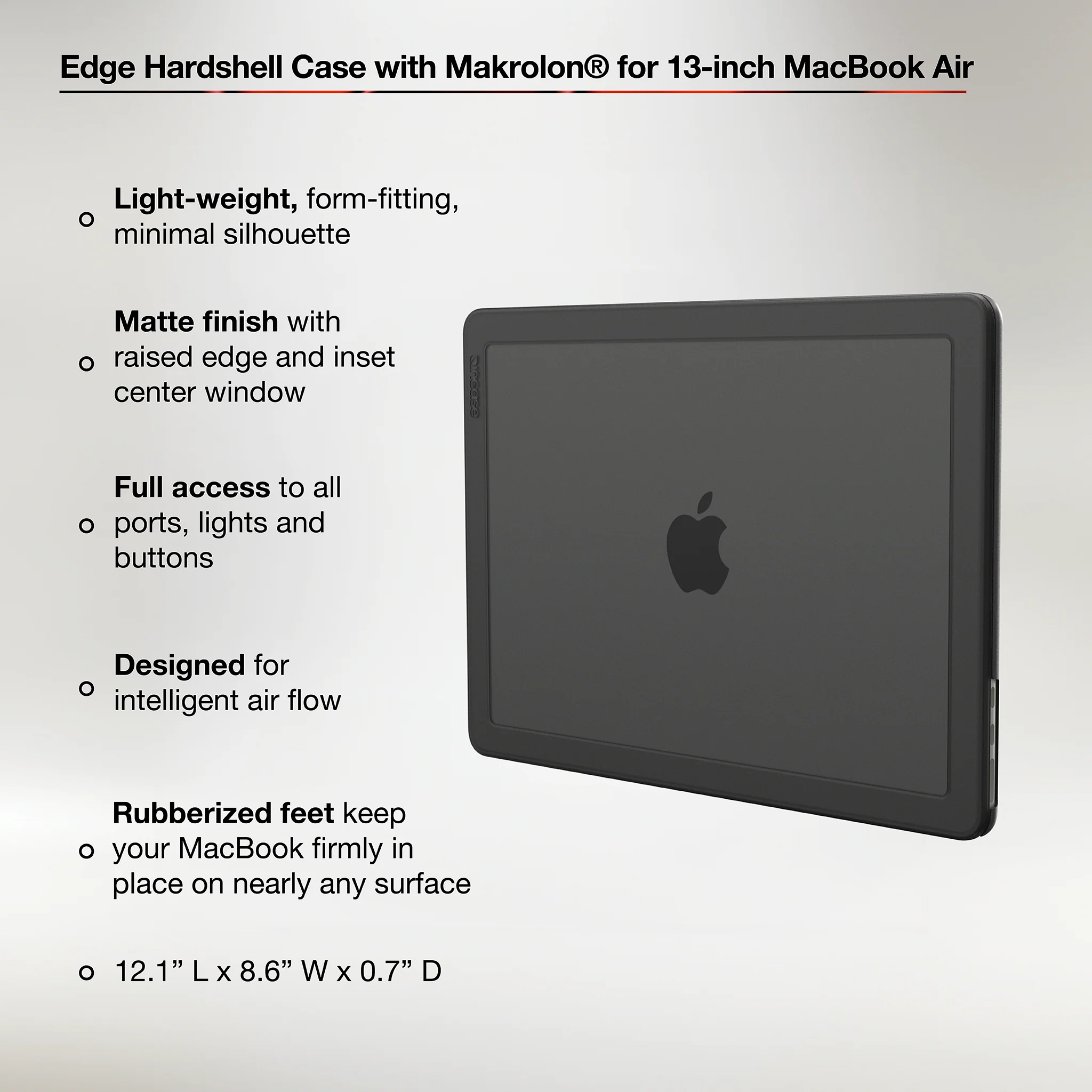 Incase Edge Hardshell with Makrolon® for MacBook Air 13" - Image 3