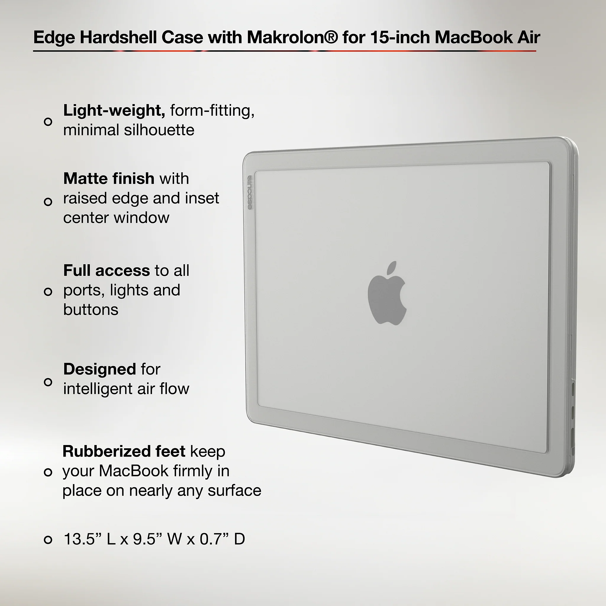 Incase Edge Hardshell with Makrolon® for MacBook Air 15" - Image 11