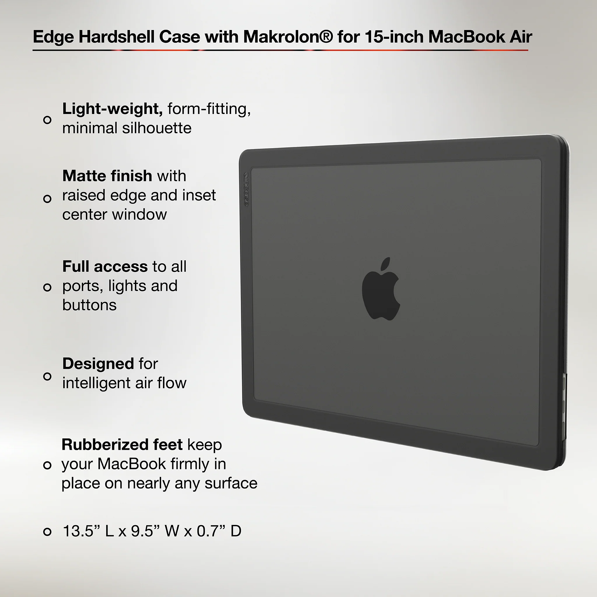 Incase Edge Hardshell with Makrolon® for MacBook Air 15" - Image 3