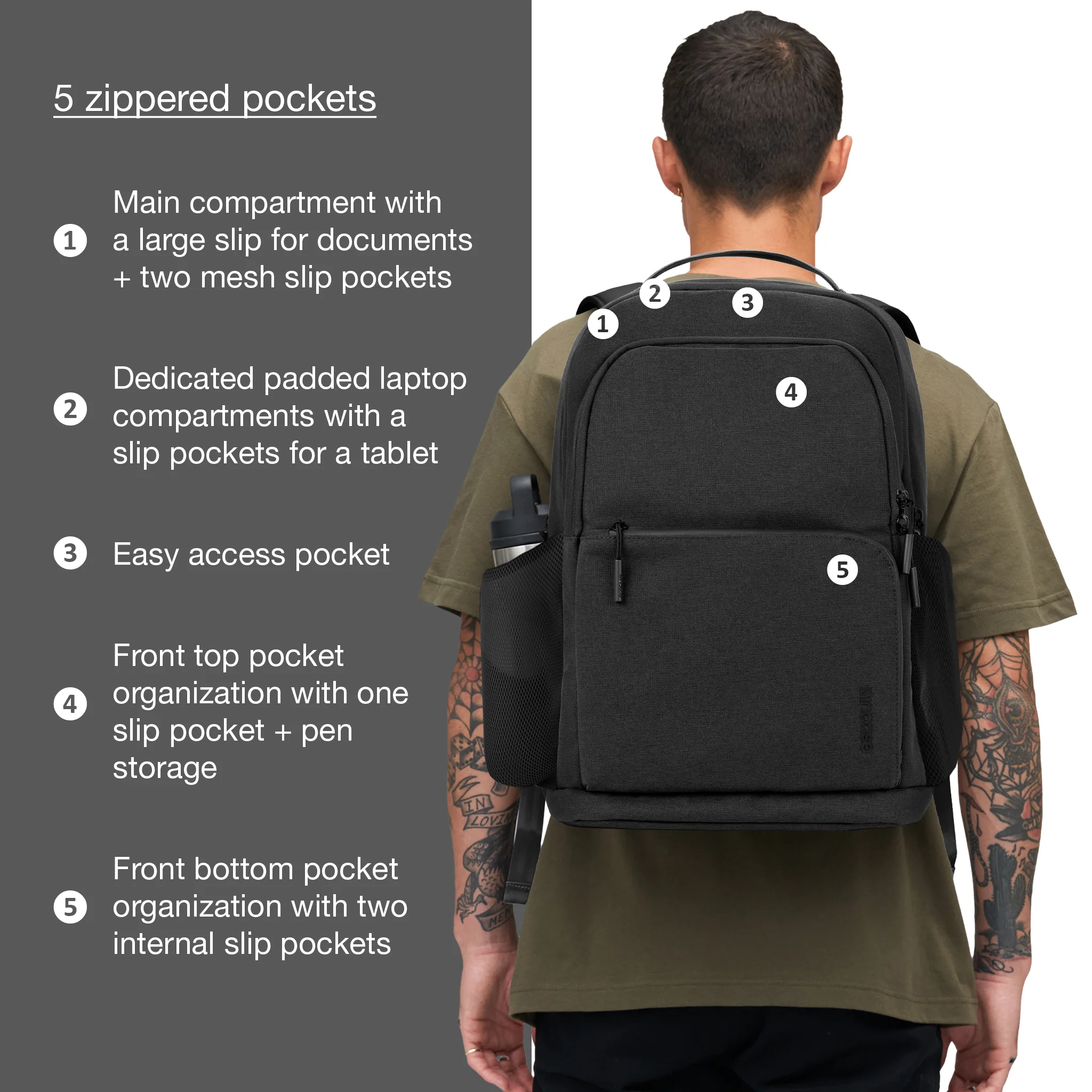 Incase Facet Backpack - 25L - Image 11