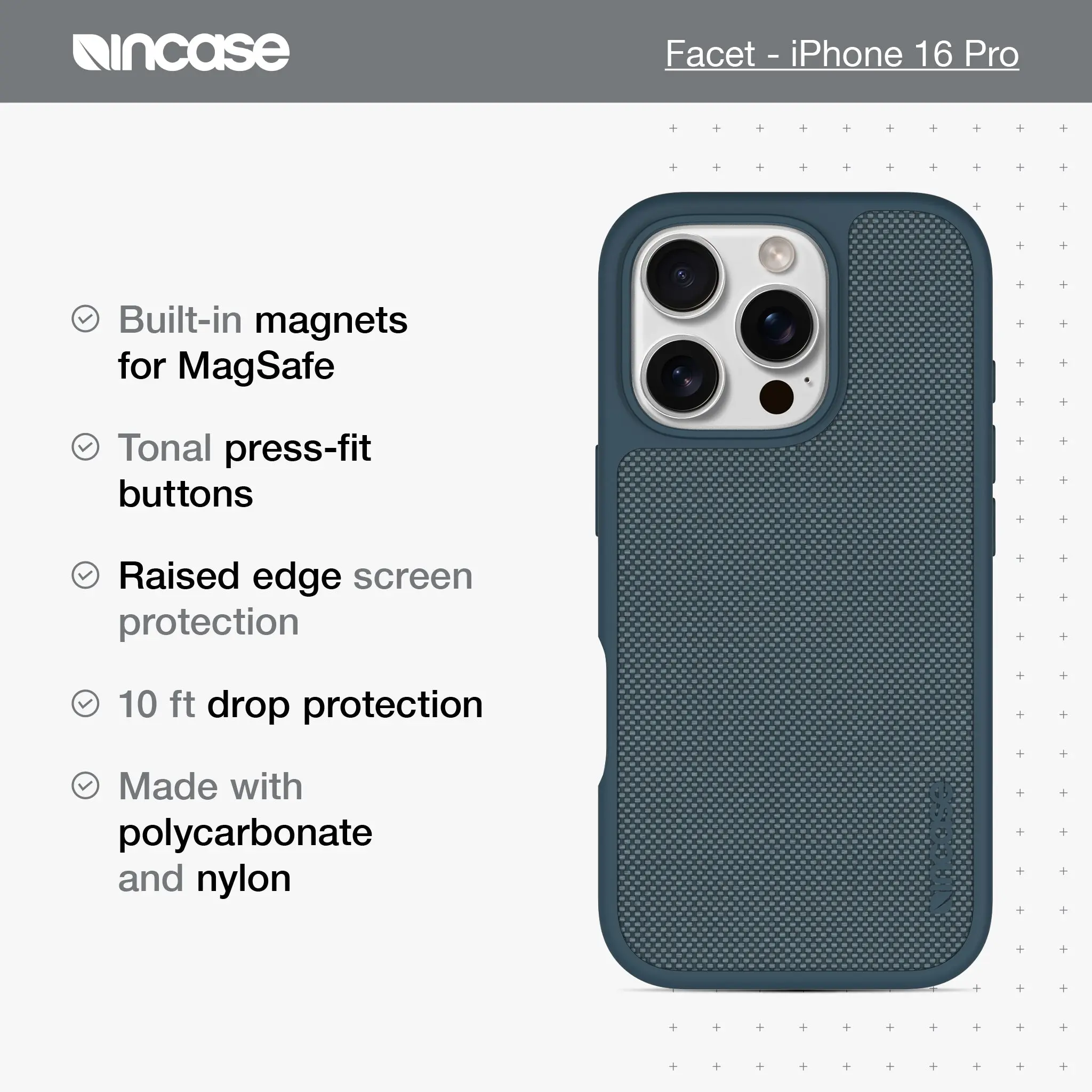 Facet Case with MagSafe for iPhone 16 Pro - Image 3