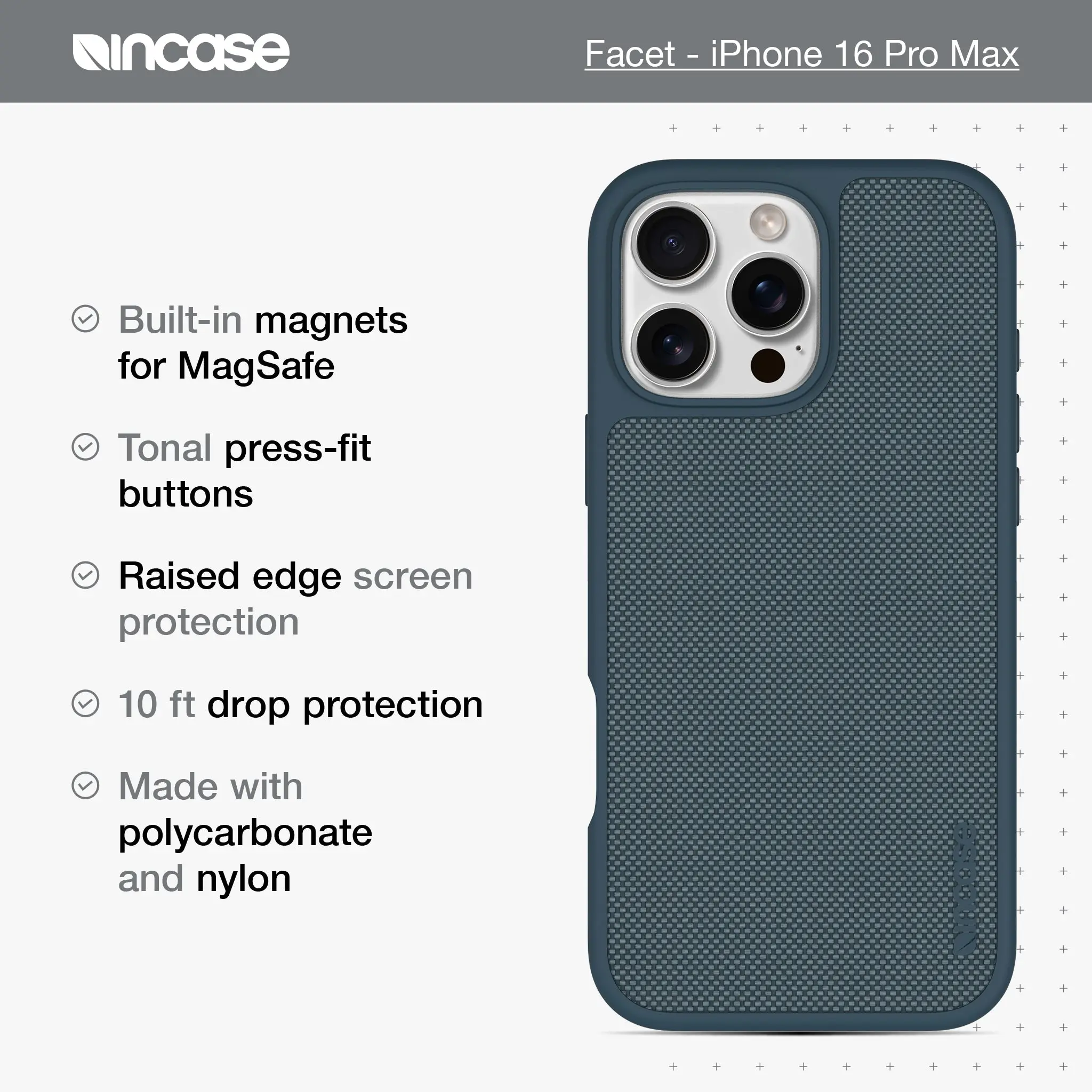 Facet Case with MagSafe for iPhone 16 Pro Max - Image 3