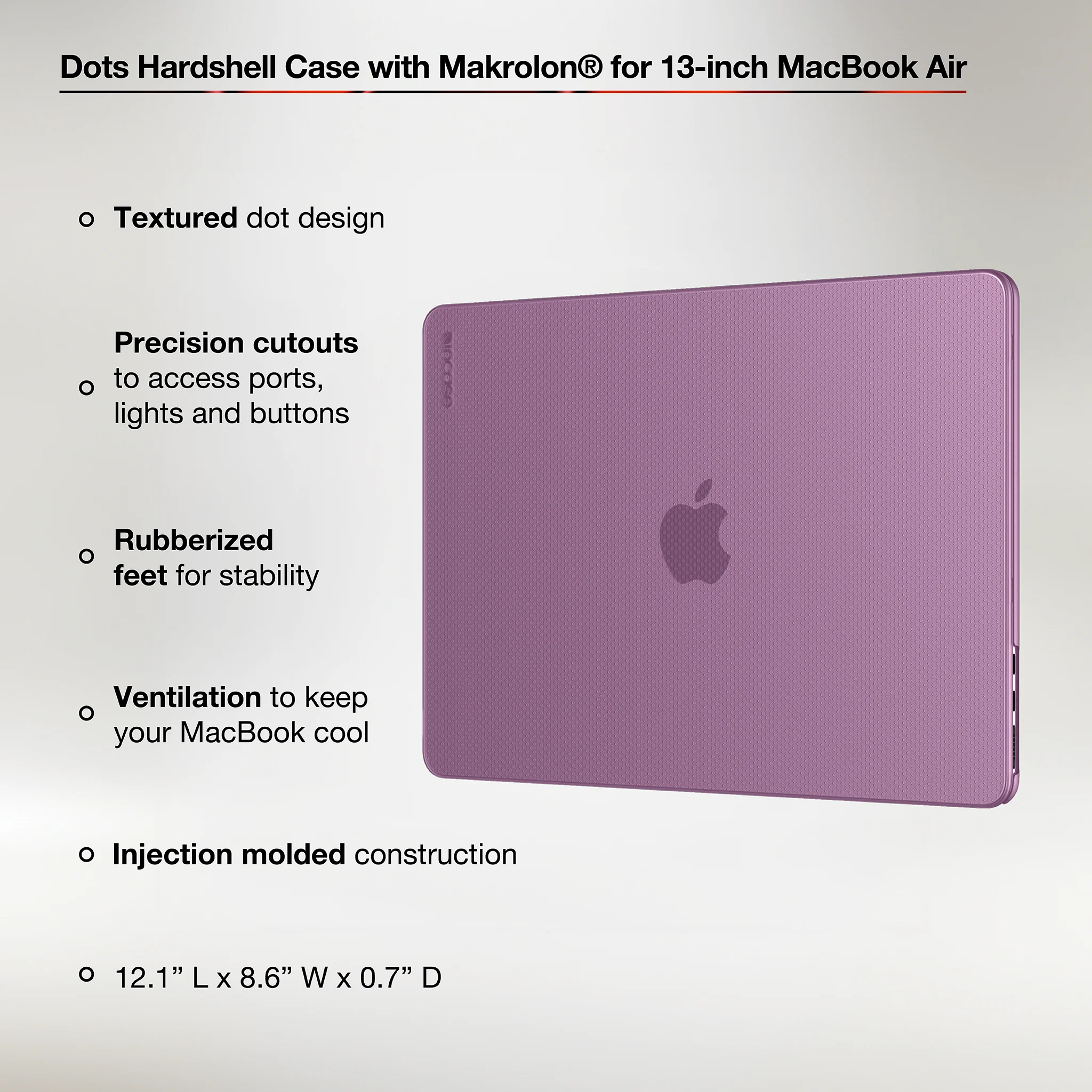 Incase Dots Hardshell with Makrolon® for MacBook Air 13" - Image 10