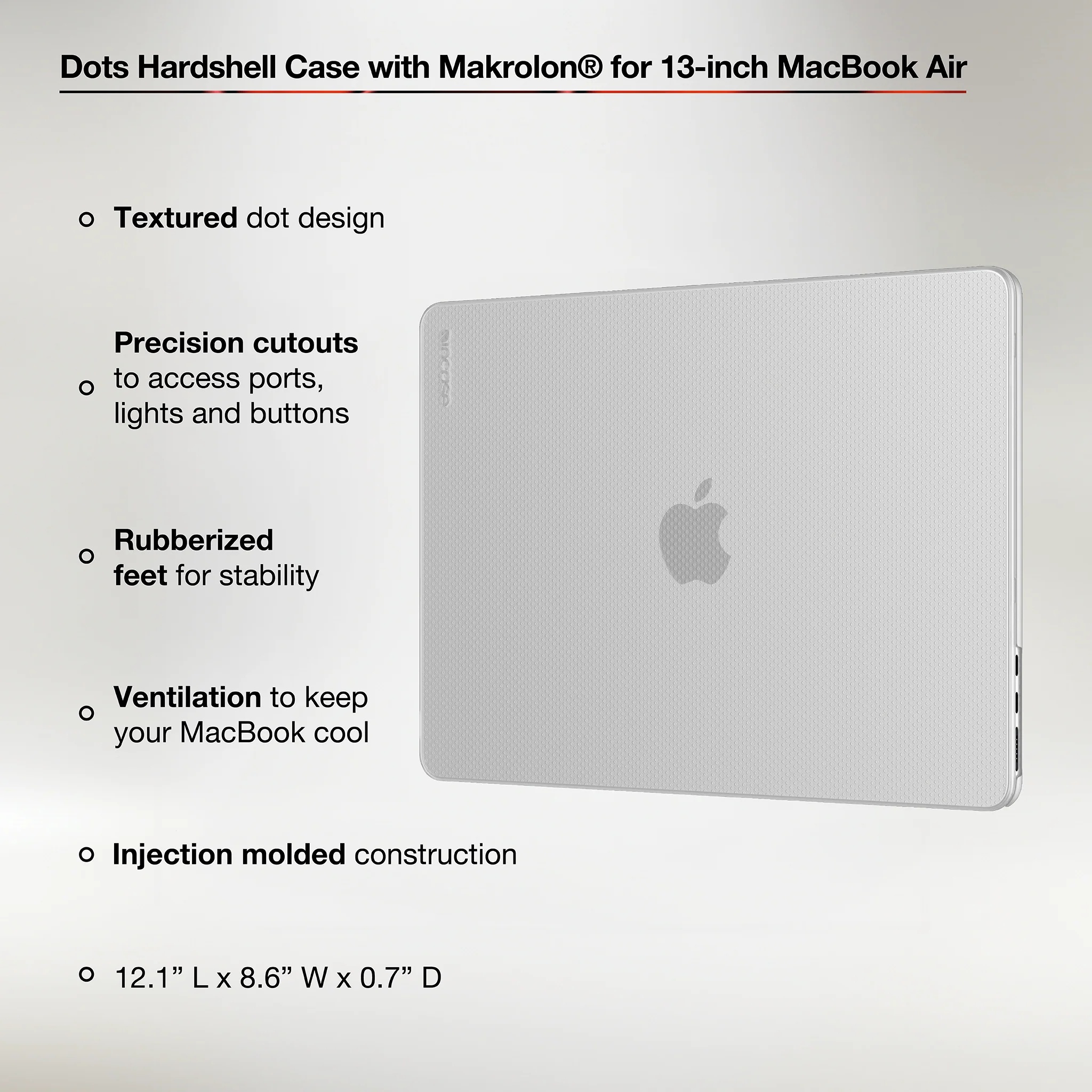 Incase Dots Hardshell with Makrolon® for MacBook Air 13" - Image 17