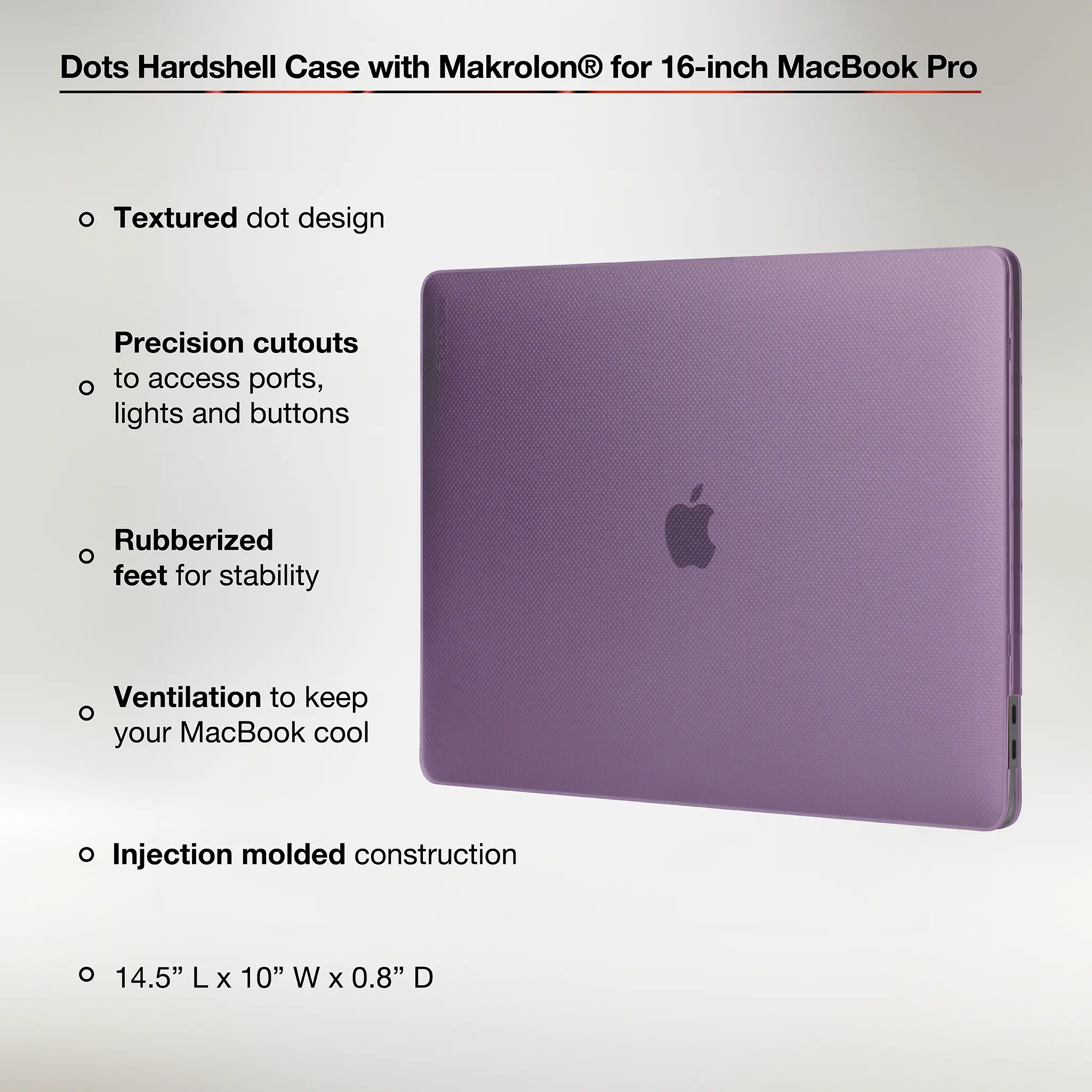 Incase Dots Hardshell with Makrolon® for MacBook Pro 16" - Image 3