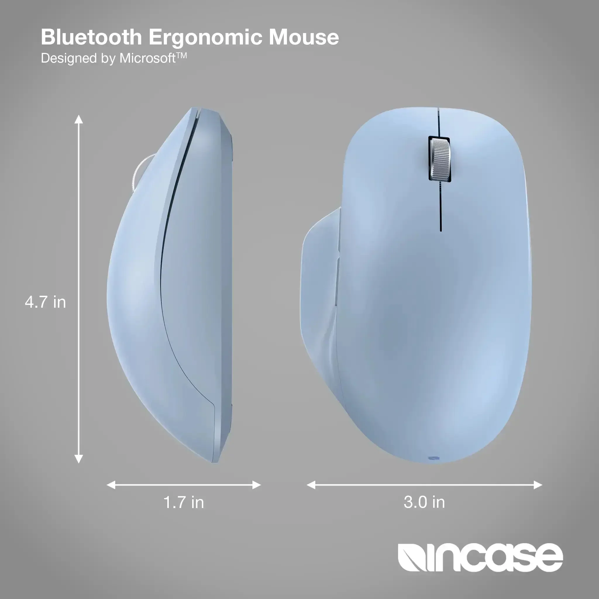 Incase Designed by Microsoft™ Bluetooth Ergonomic Mouse - Image 17
