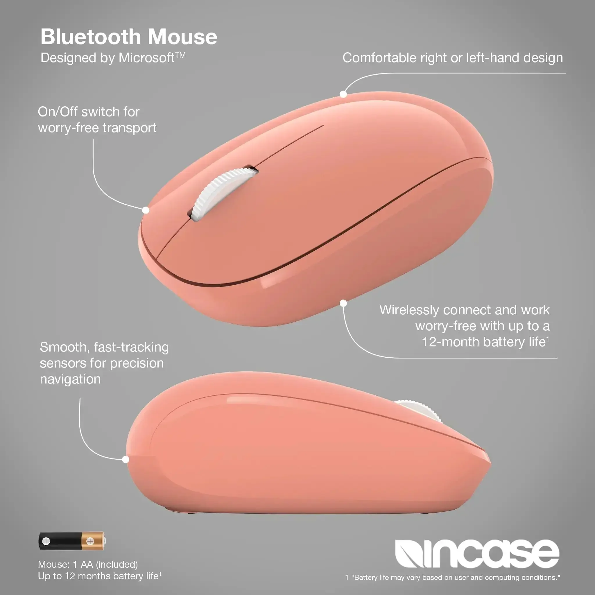 Incase Designed by Microsoft™ Bluetooth Mouse - Image 17