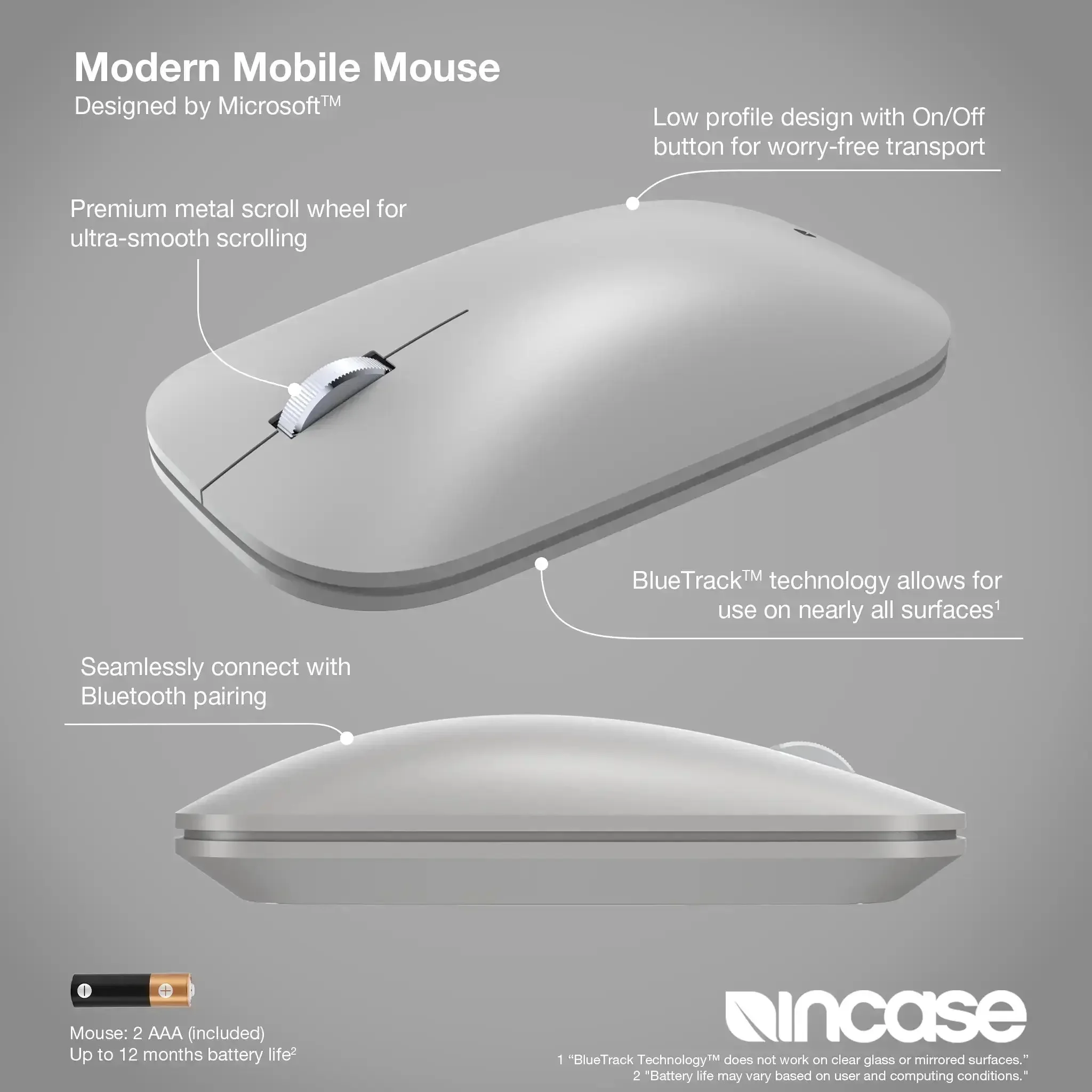 Incase Designed by Microsoft™Modern Mobile Mouse - Image 10