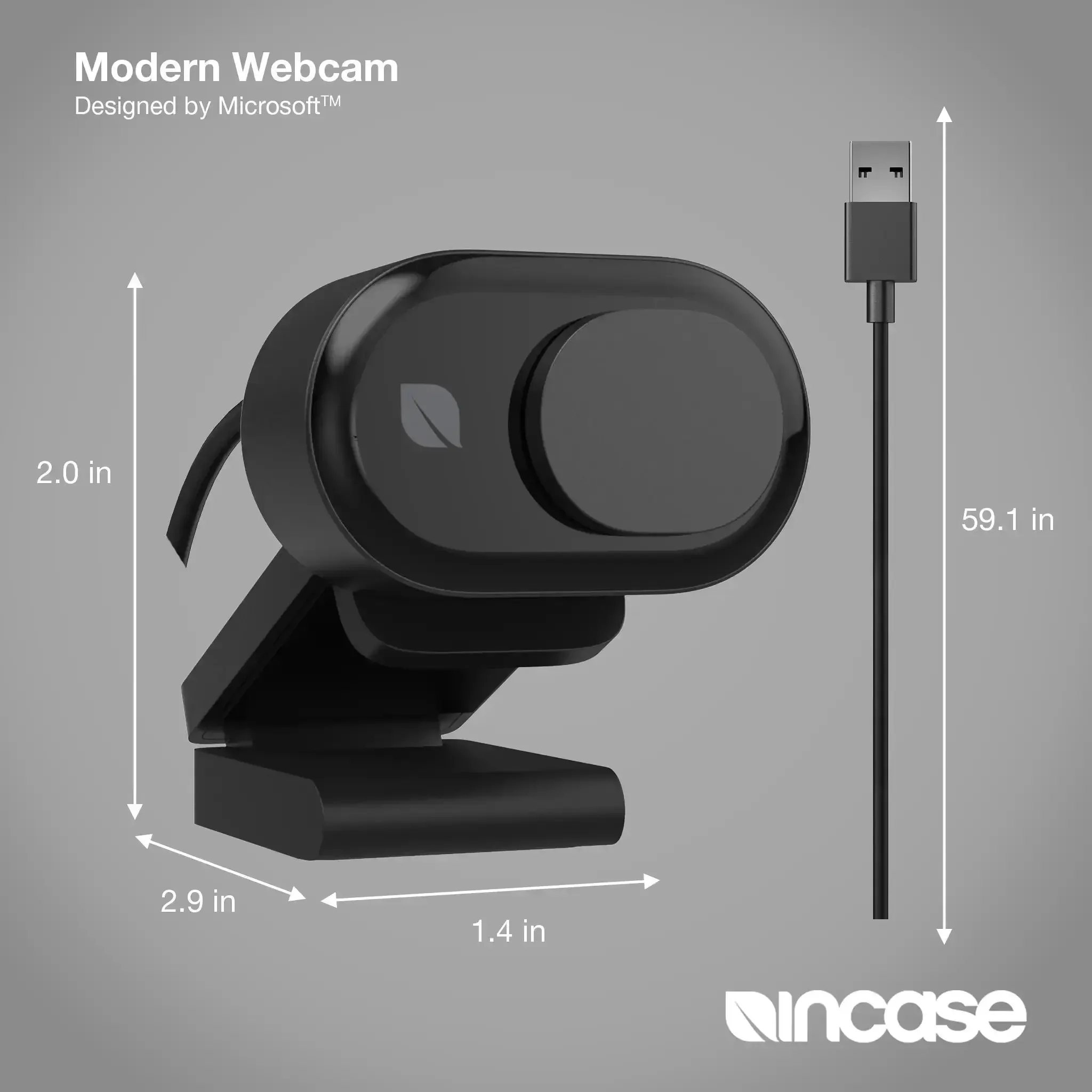 Incase Designed by Microsoft™ Modern Webcam - Image 4