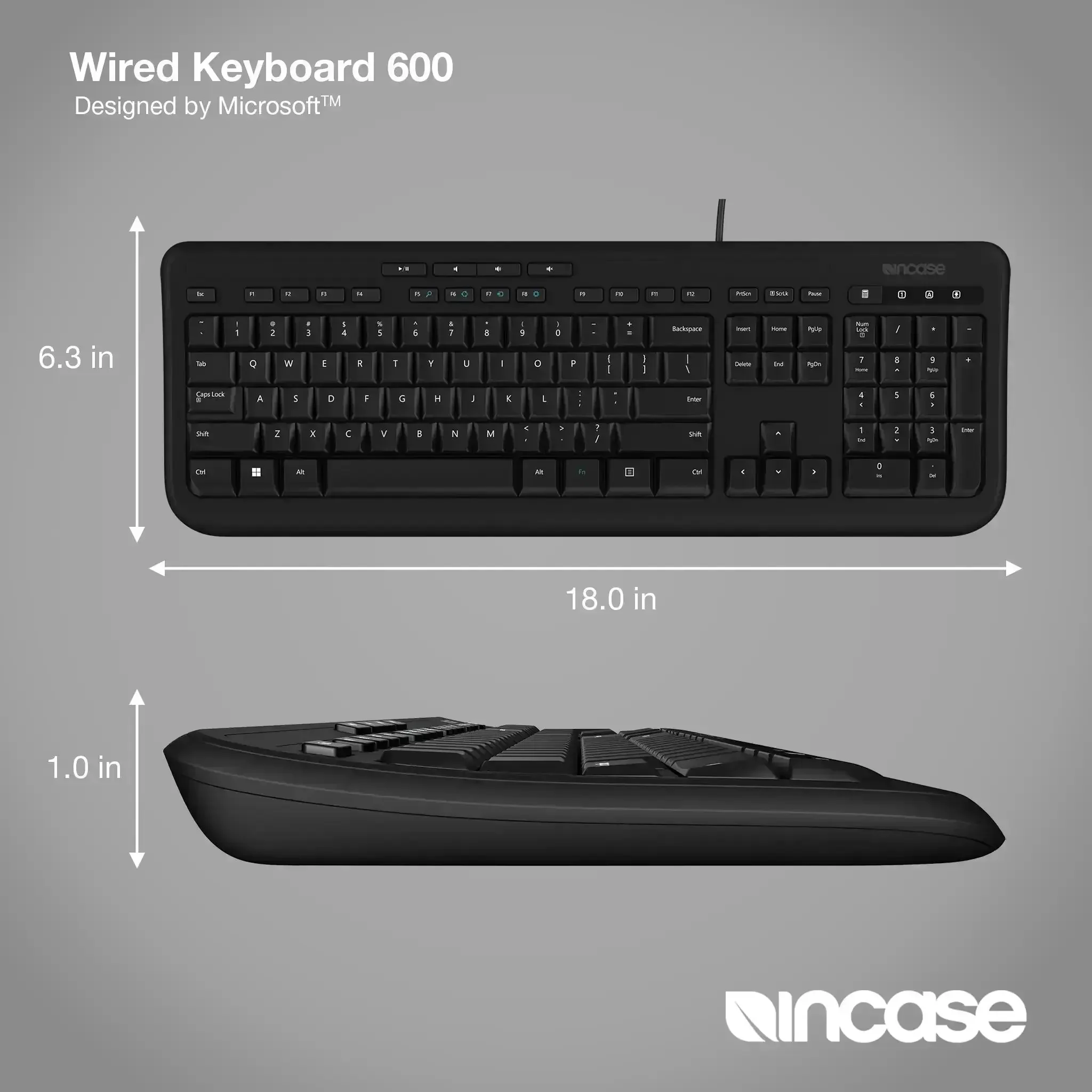 Incase Designed by Microsoft™ Wired Desktop 600 - Image 4