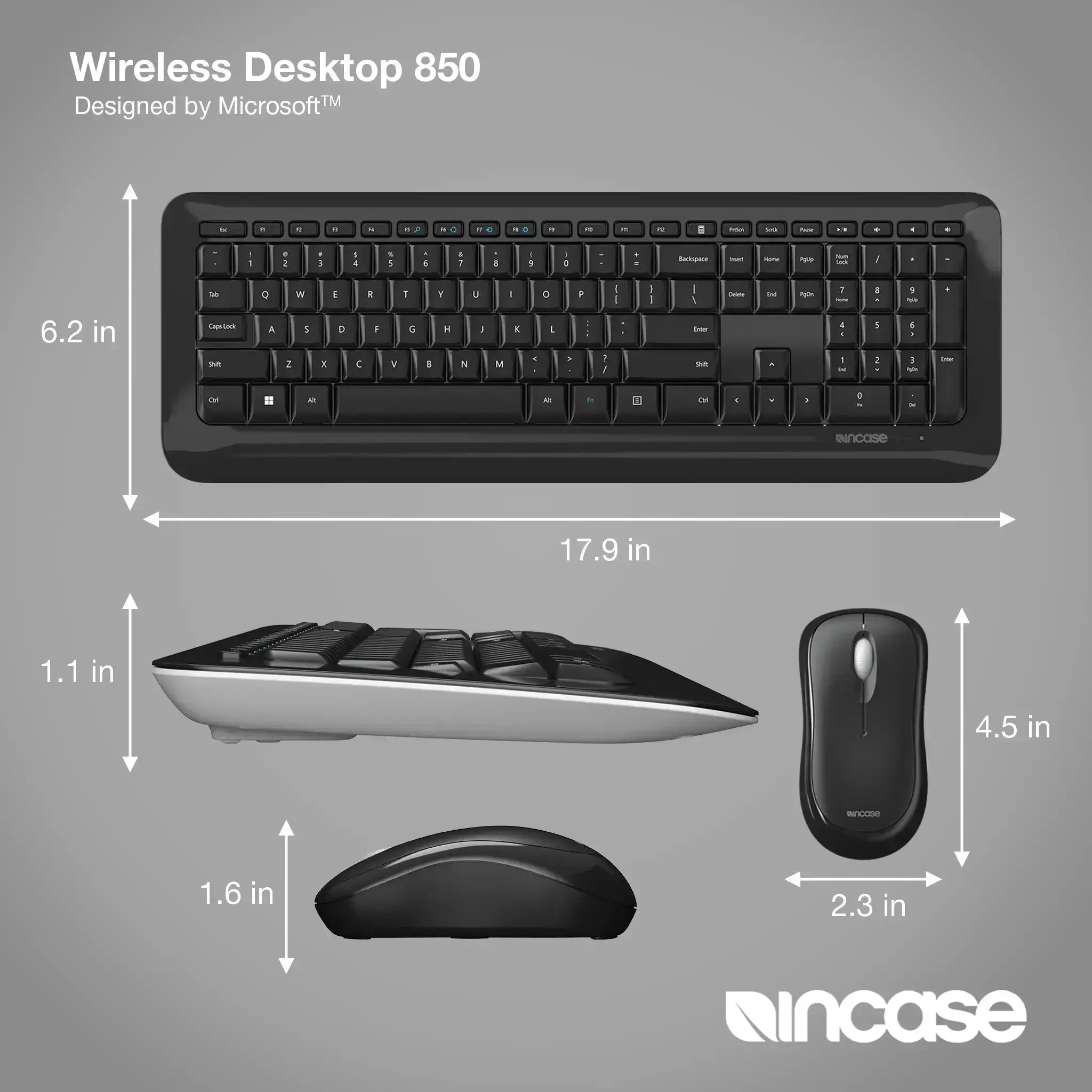 Incase Designed by Microsoft™ Wireless Desktop 850 - Image 4