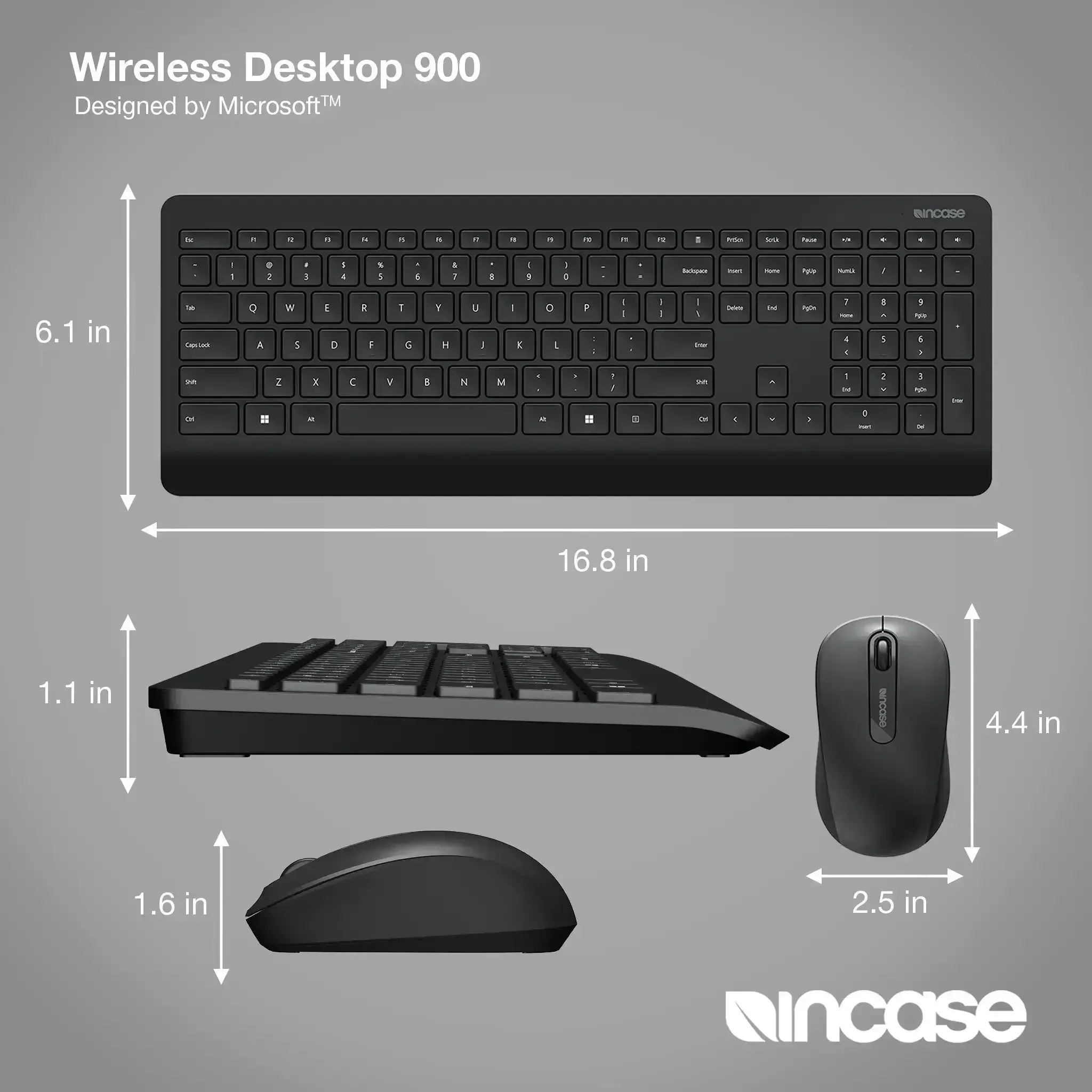 Incase Designed by Microsoft™ Wireless Desktop 900 - Image 4