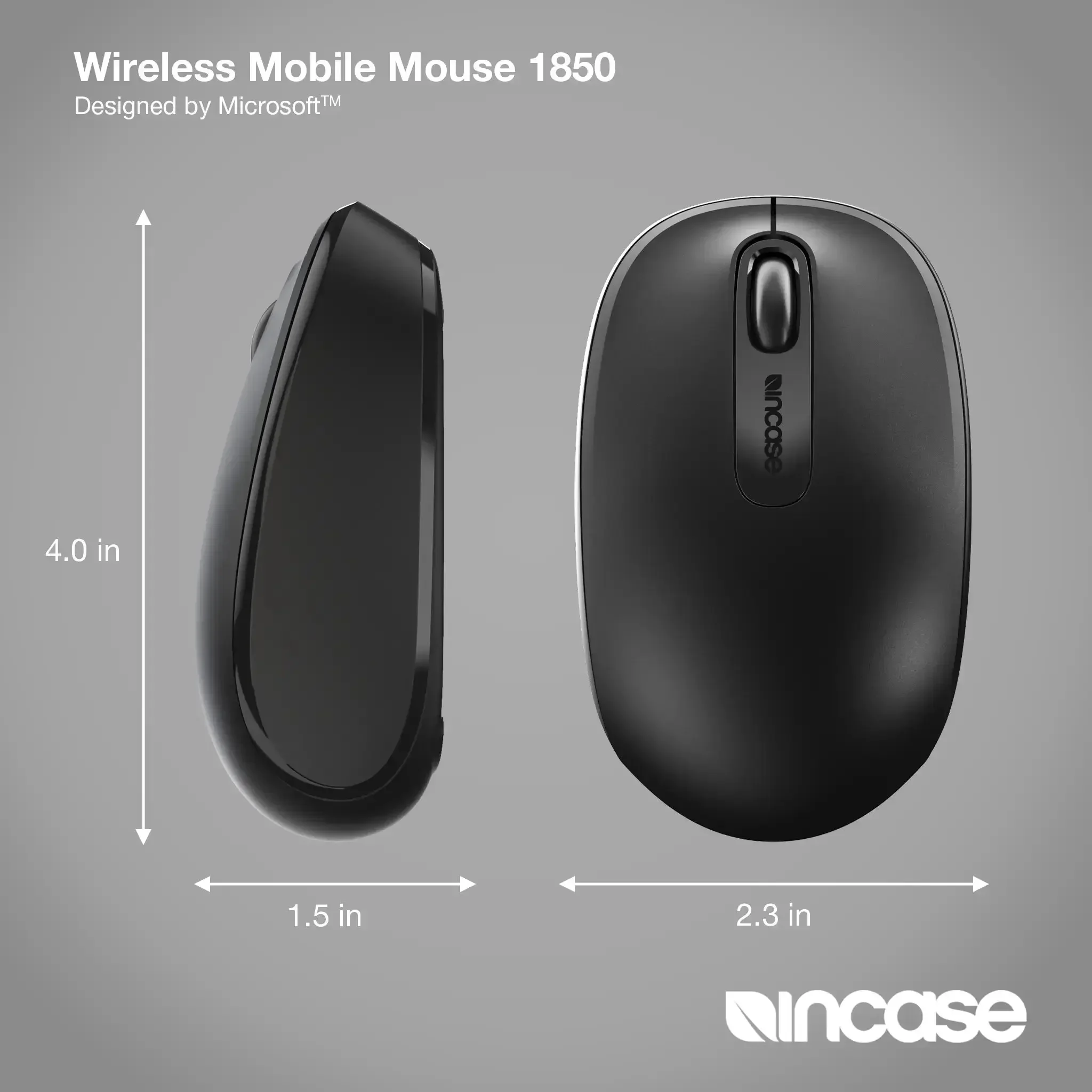 Incase Designed by Microsoft™ Wireless Mobile Mouse 1850 - Image 4