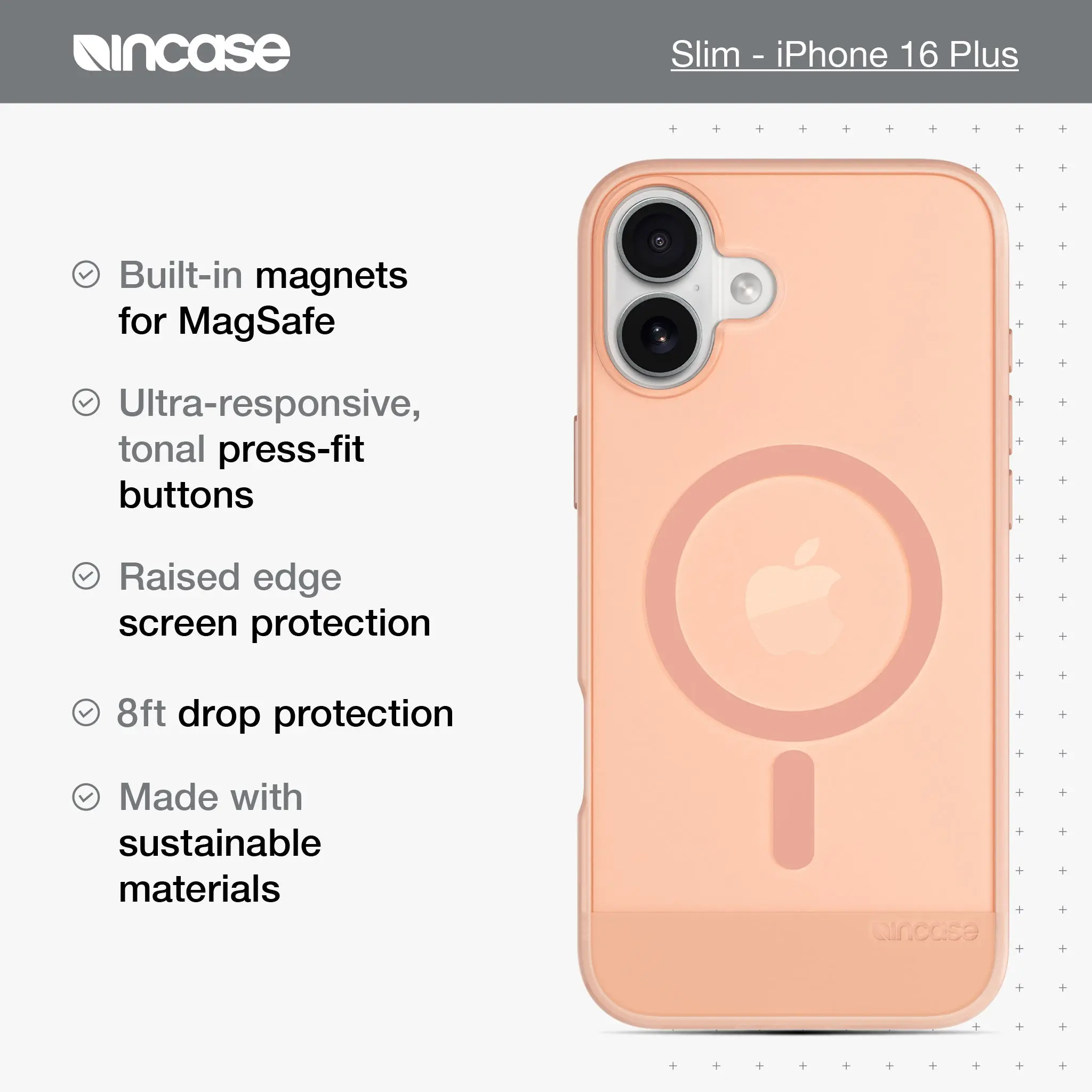 Slim Case with MagSafe for iPhone 16 Plus - Image 12
