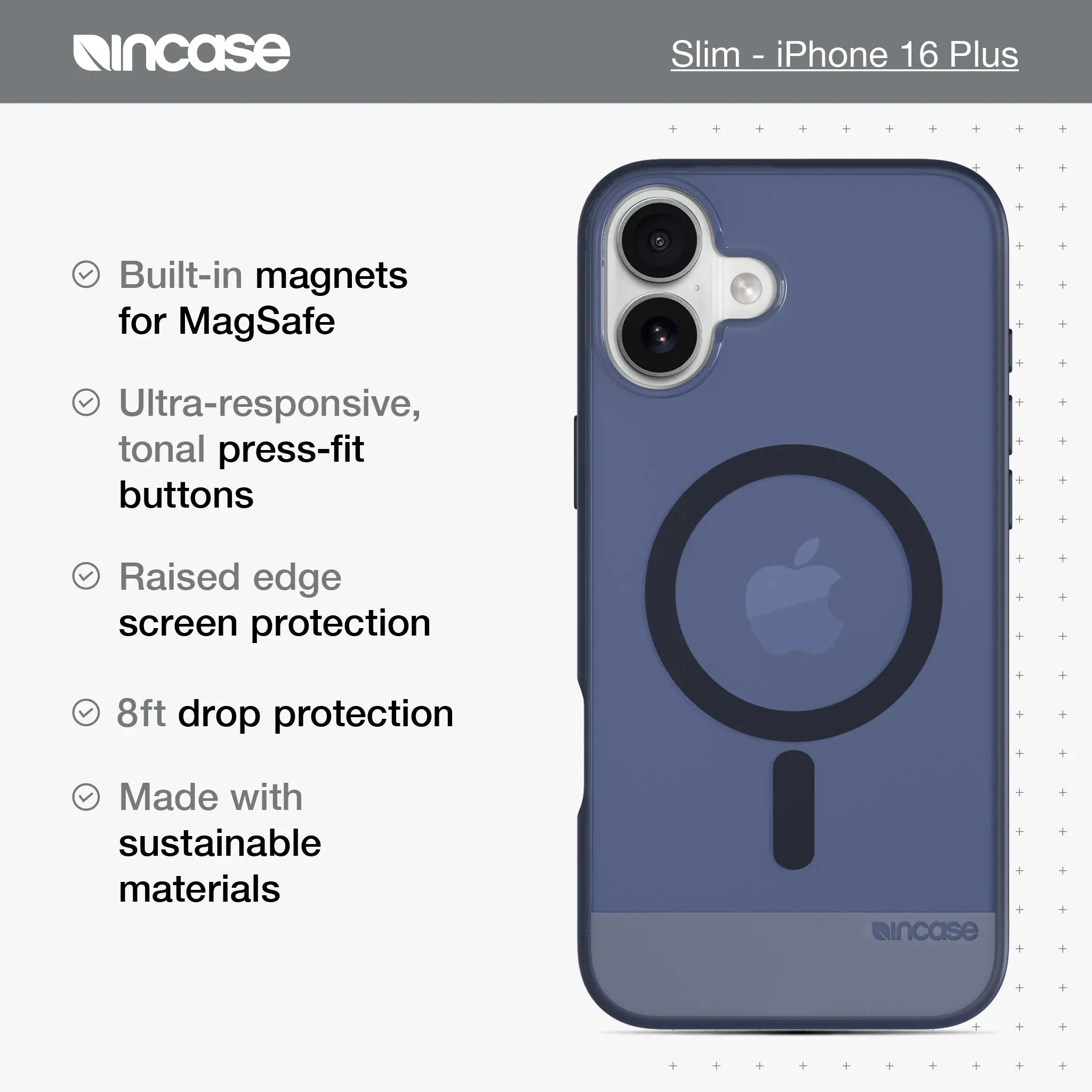 Slim Case with MagSafe for iPhone 16 Plus - Image 3